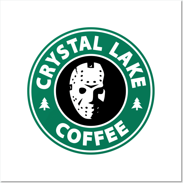 Crystal Lake Coffee Wall Art by SunsetSurf